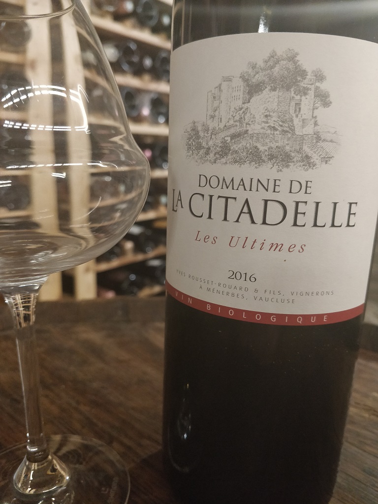 Domaine de la Citadelle - Les Ultimes 2018